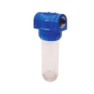 10'' Tekli Şeffaf Filtre Kabı (1 1/4'')