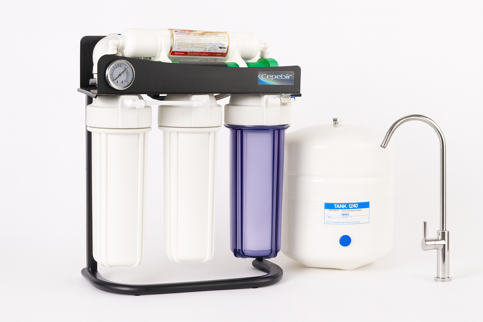 8 Standlı Manometreli 6A Pompalı